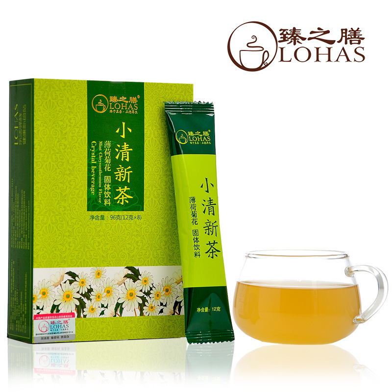 全国招商,臻之膳小清新茶,薄荷叶杭白菊花冲饮品,商超便利店药店