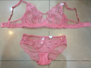 <em>文胸</em>-外贸品牌 外贸欧美内衣超薄蕾丝<em>文胸套装</em>