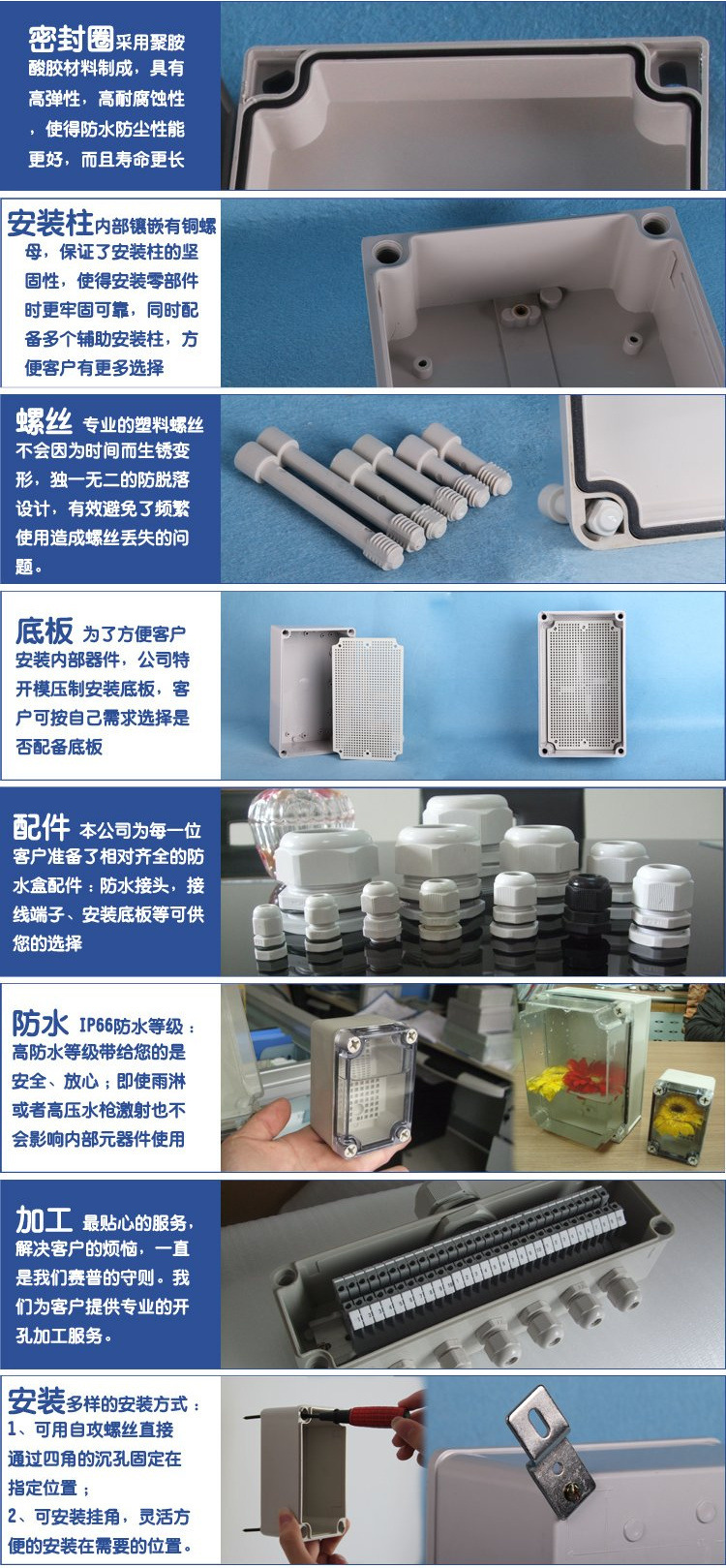 通用防水盒详情