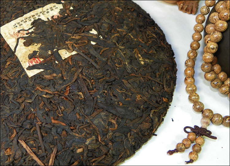 茶叶 普洱茶 熟茶 中国普洱茶研究院帕卡牌2010年洛捷老帕卡饼茶