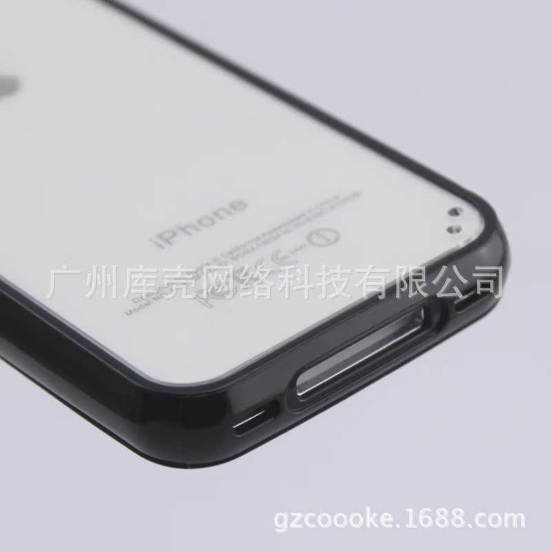 iPhone4透明光面糖果彩色