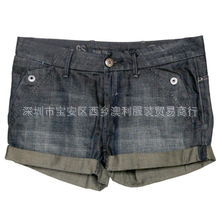 批发采购女式牛仔裤-库存批发杂款女牛仔裤短