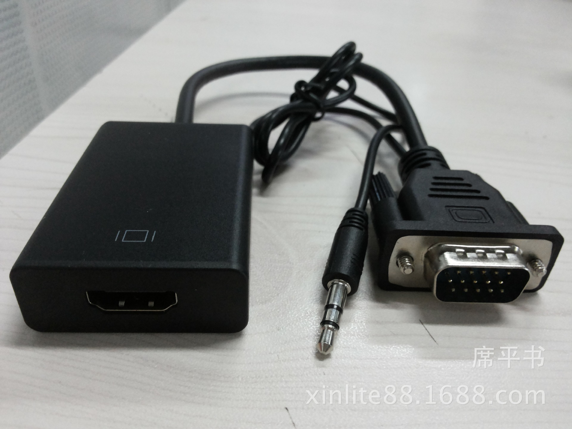 转接卡、转接线-VGA转HDMI带Micro5V1A电源