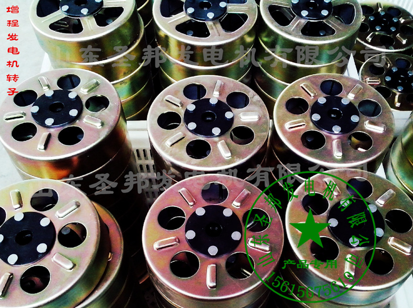 发电机组零部件-电动车增程器全铜定子、永磁