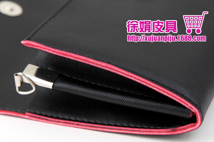 彩邊S型不加寬 女式長款手拿包單肩斜跨錢包25