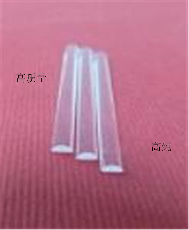 【透明石英玻璃棒耐高温,可用作半导体材料】