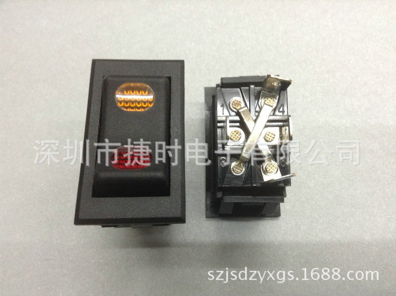混批供应 翘板开关r13-220bdon-off-on 床头船型开关