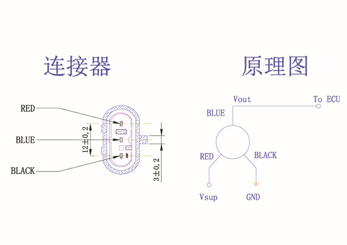 汽车传感器-水位传感器 water sensor 现代起亚