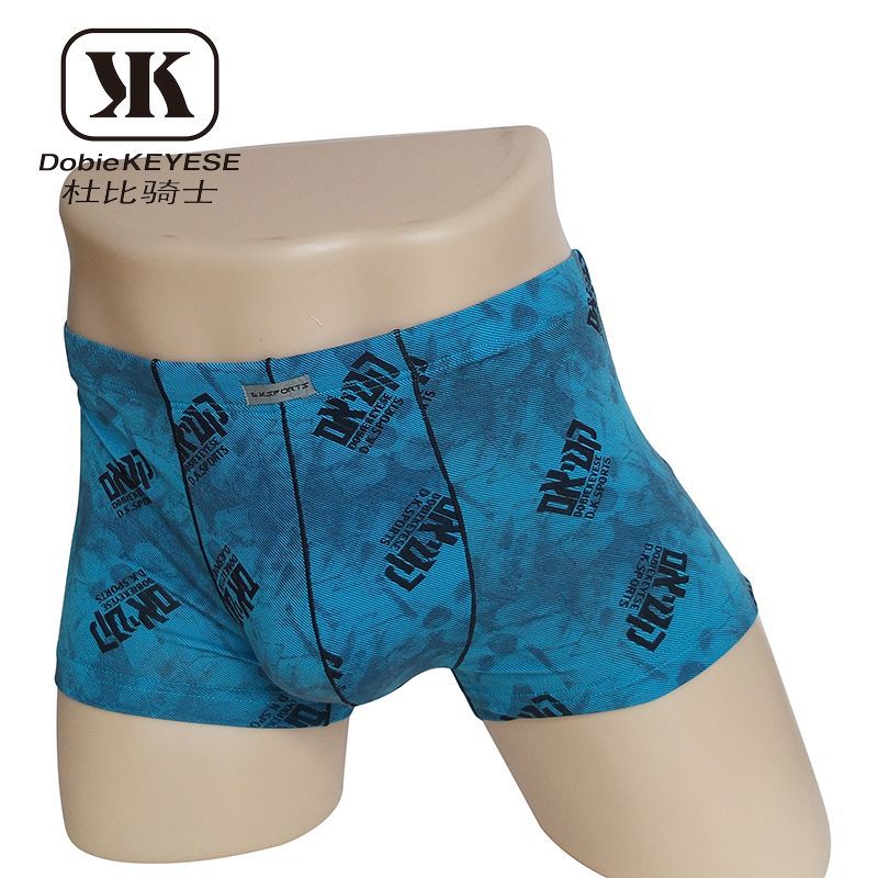 正品批发<em>杜比骑士</em>8592印花透气男士<em>内裤</em> 平角