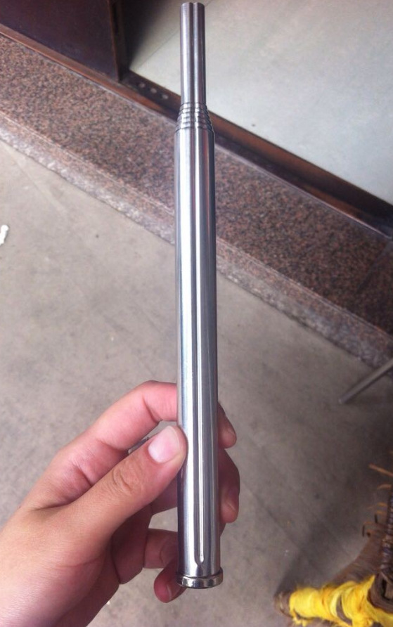 槽管厂家直销优质自拍杆不锈钢七节伸缩槽管自拍神器供出口