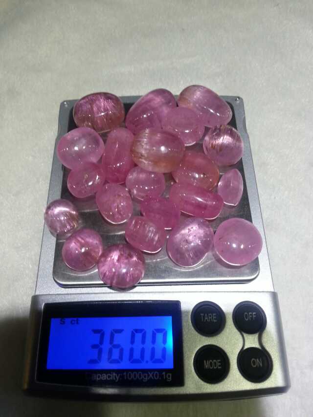 缅甸好货低价便宜不贵粉红色漂亮碧玺