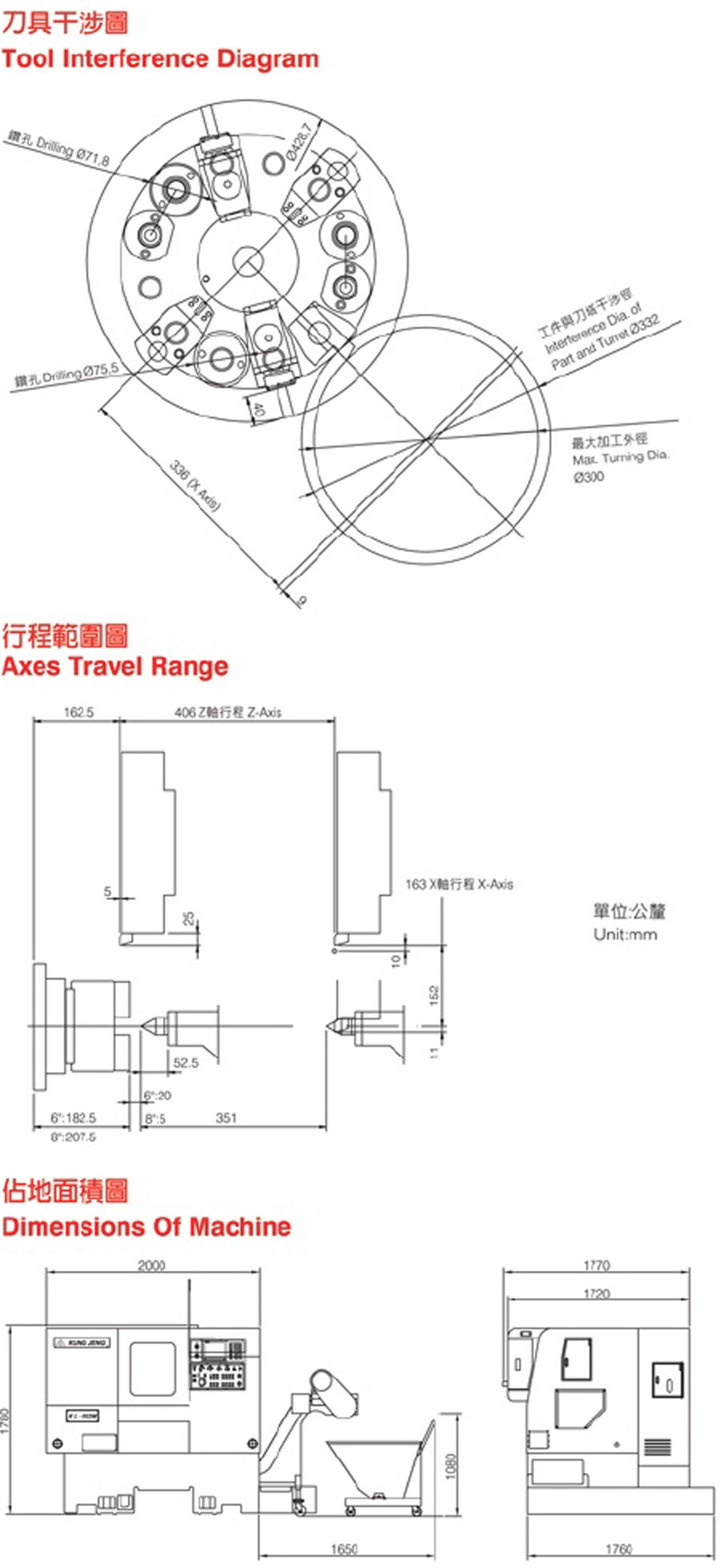 升级版KL-645-852斜式数控车床 精密型数控车床工厂特价 低价销售