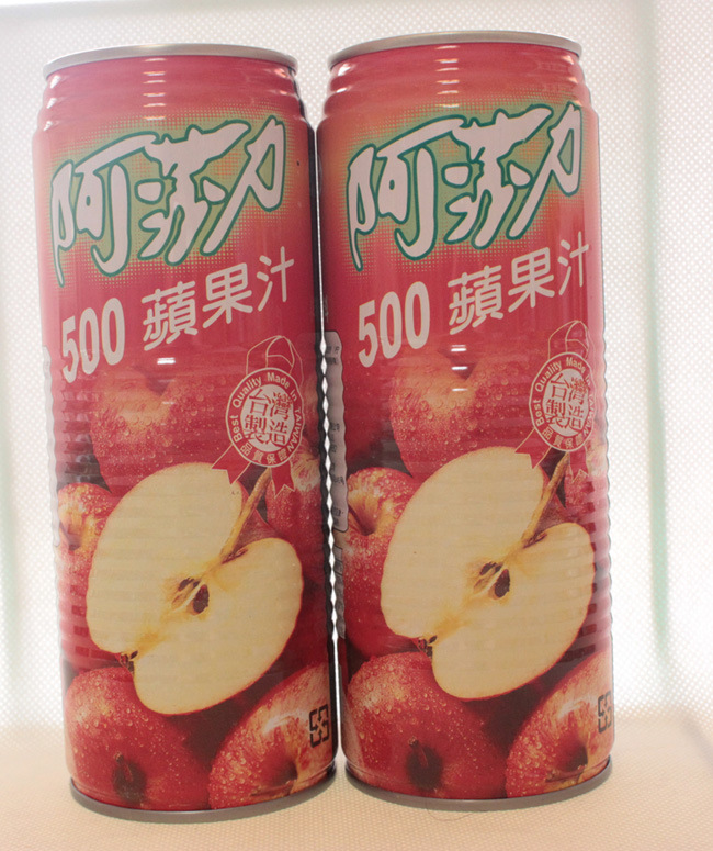 【台湾进口饮料批发 阿莎力 水蜜桃汁 苹果汁 葡