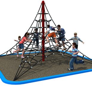 组合滑梯-游乐设施 儿童户外绳网万能健身器材