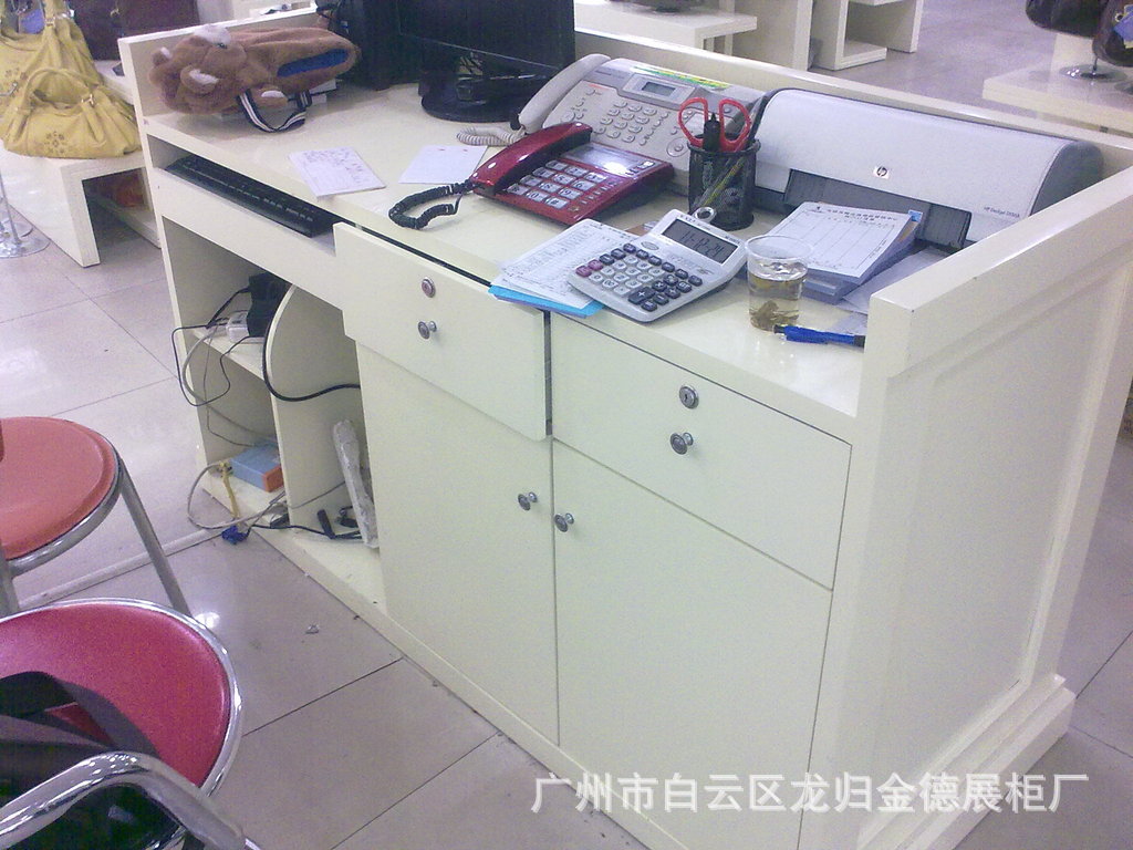 装店收银台 时尚木质收银台收银台 服装店小批