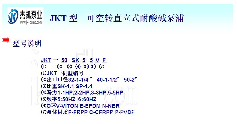 JKT产品说明（上)