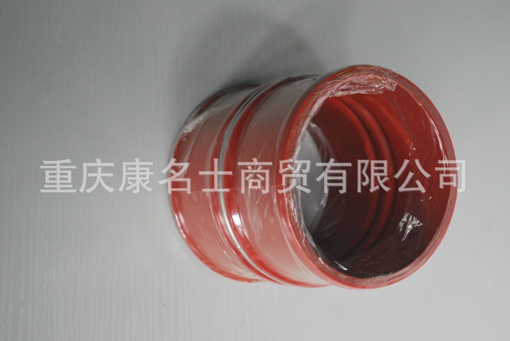 北京 硅胶管KMRG-409++500-胶管D8911253007-内径110X河南硅胶管,红色钢丝1凸缘2直管内径110XL120XH120X-5