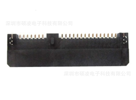 SATA 7+15P母座沉板式SMT H=4.0