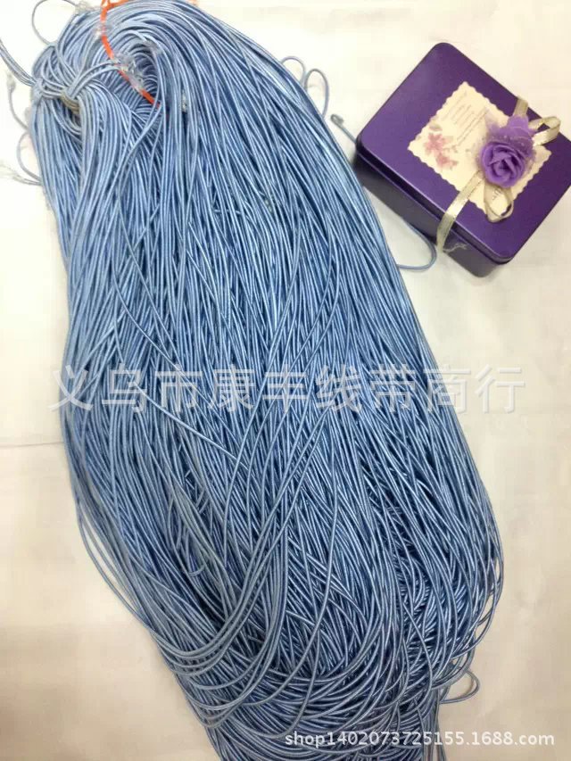 2.0彩色圆松紧带5