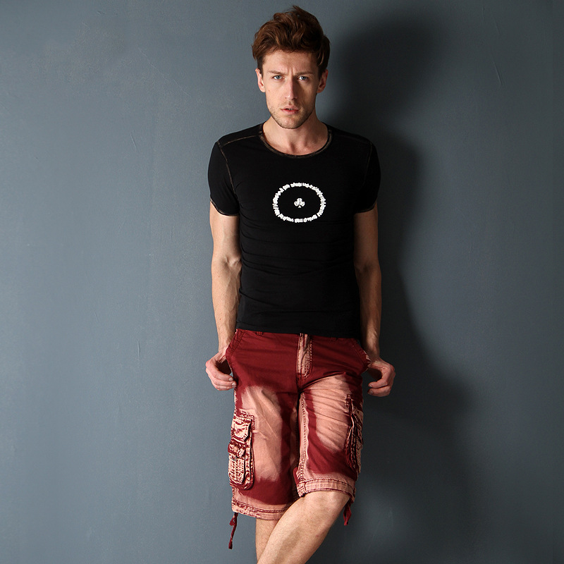 2014夏季新款休闲<em>短裤男 五分裤工装短裤男</em> 支