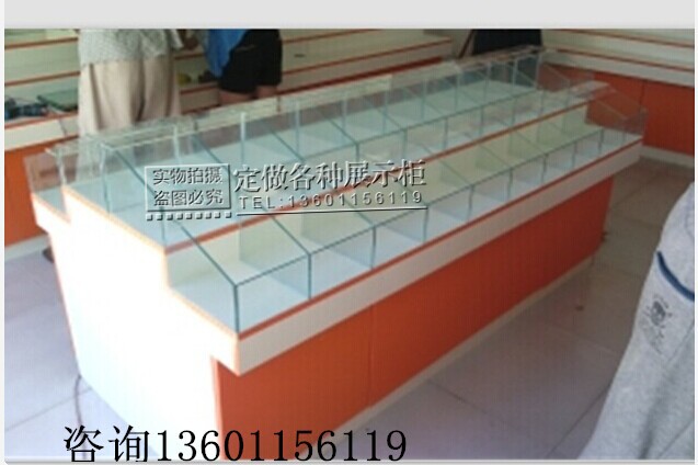 展示柜-批发定做超市干果柜台 展柜 中岛展示柜