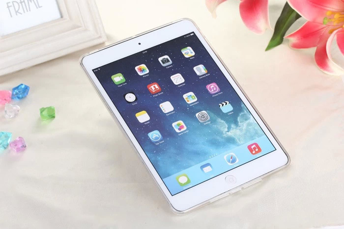 ipad air mini亚克力带塞透明软壳09