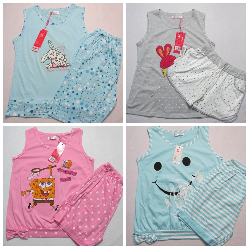 【<em>特价睡衣</em> <em>品牌</em>库存家居服 <em>纯棉睡衣套装</em> 清仓
