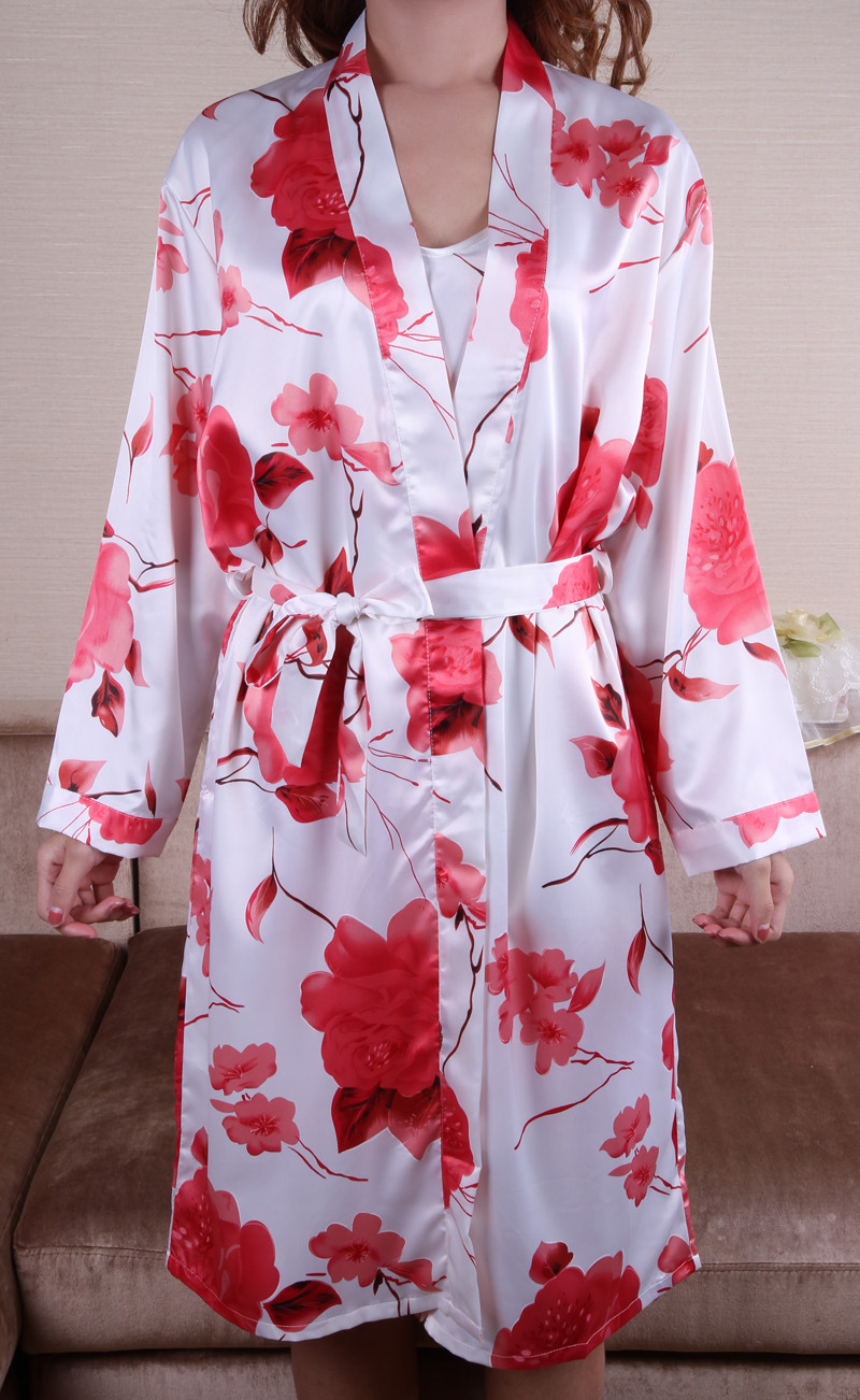春季新款 <em>睡衣女装</em> 性感吊带睡裙两件套<em>睡袍</em> 睡