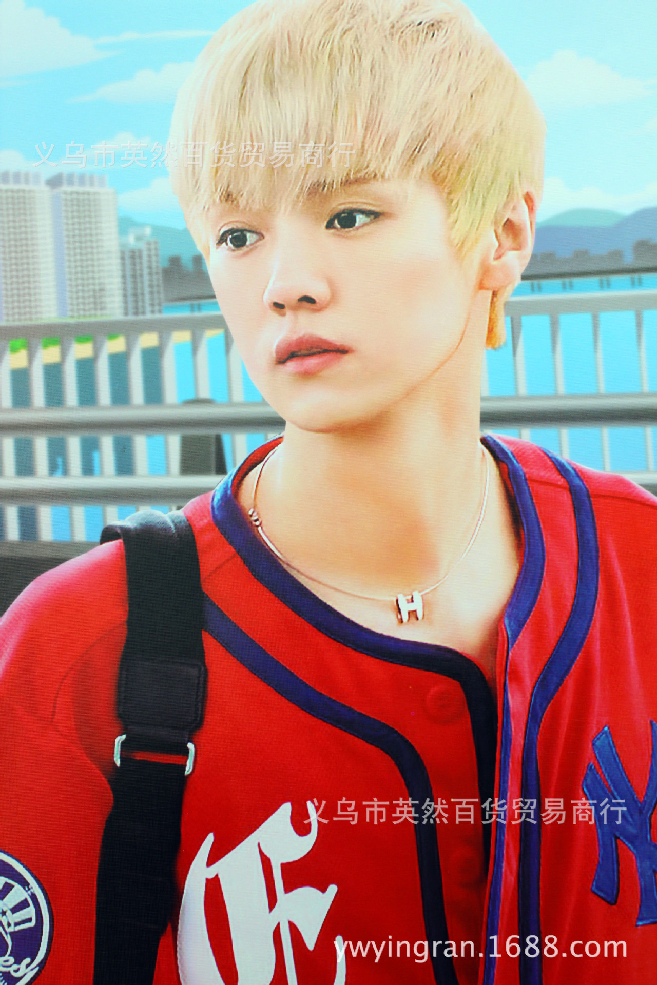 图片、画册-明星 EXO 鹿晗 海报 8张\/套 压纹-图