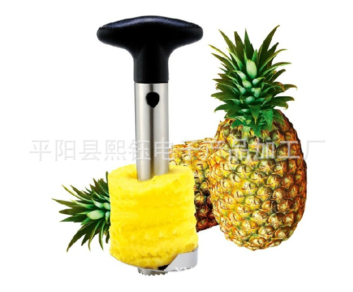 不锈钢菠萝削皮器削皮刀削菠萝机菠萝去皮器工