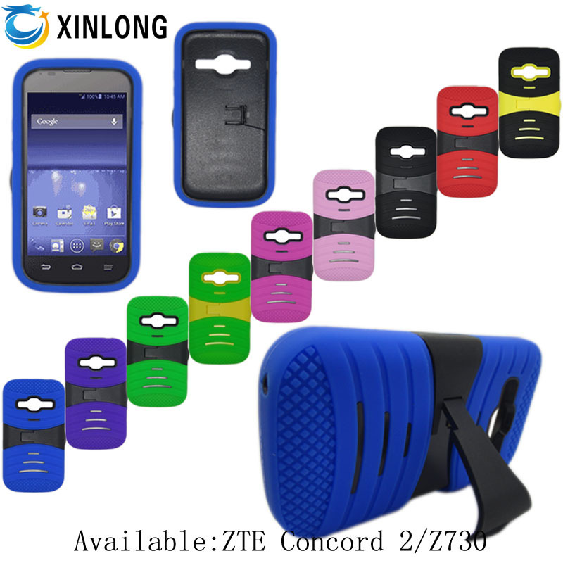 2014新款,ZTE,Concord,2,横向支架Z730手机壳,二合一保护套
