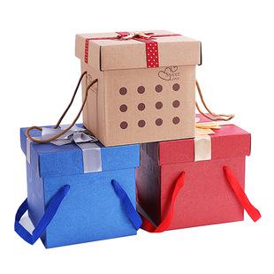 端午节包装粽子盒食品包装礼盒正方形大号礼品盒水果纸盒精美盒子
