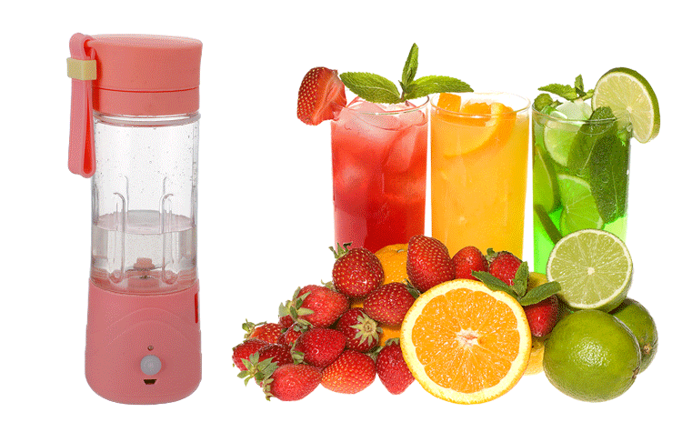 厂家直销2015新款多功能小旋风充电榨汁杯