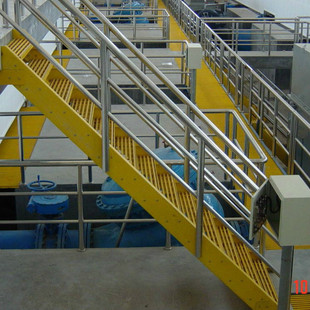 玻璃钢楼梯踏步板,拉挤楼梯格栅板,凯捷聚酯格栅板报价