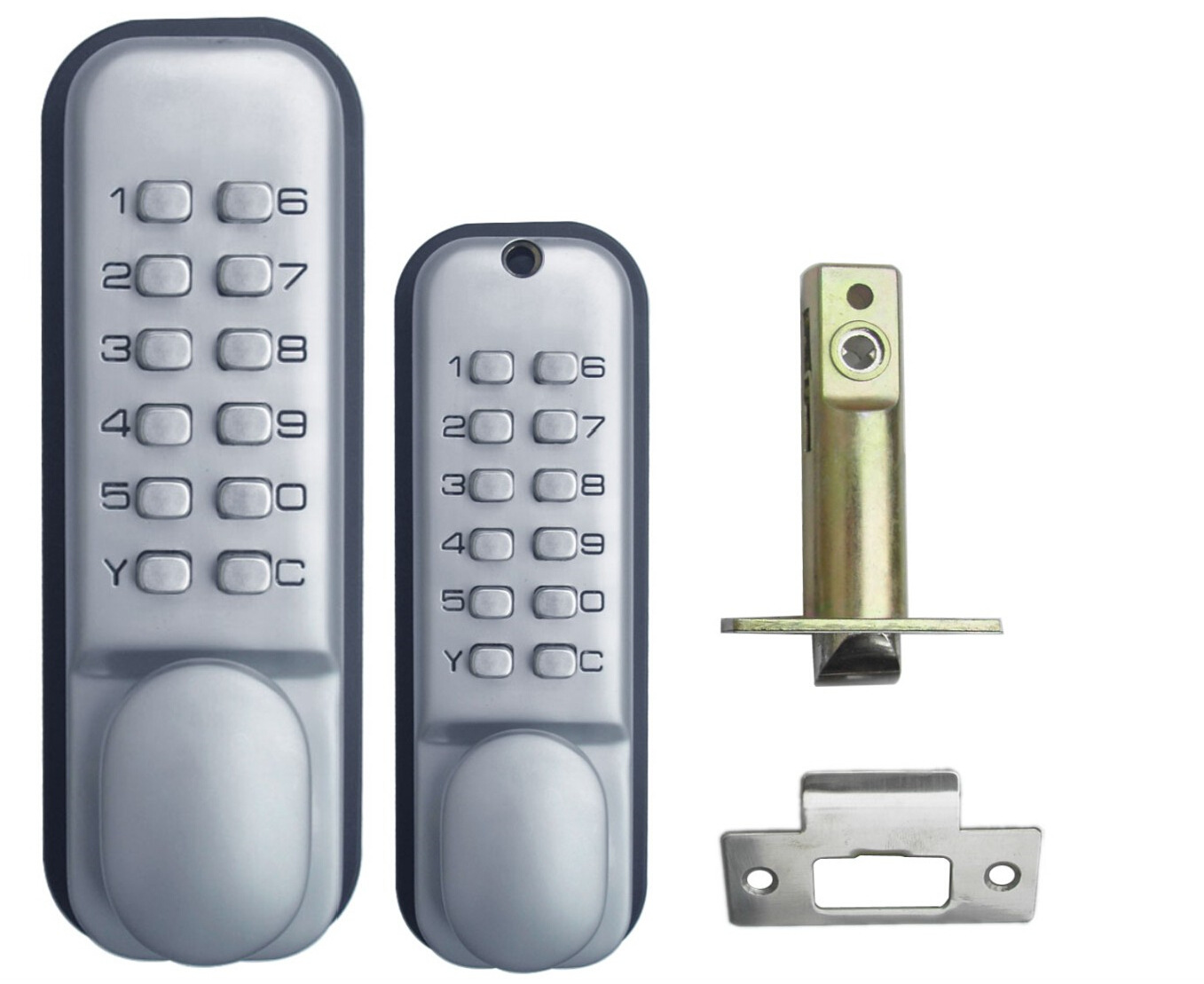 Original Waterproof Mechanical Doublesided Keyless Pushbutton Lock Entry