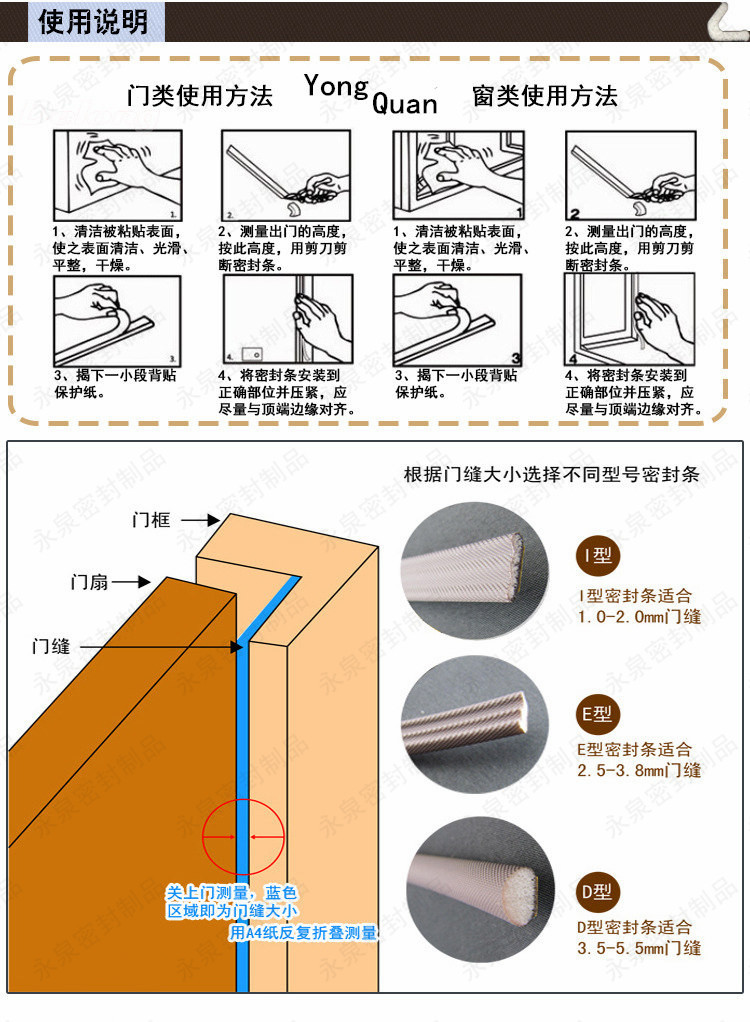 厂家直销pu包覆式发泡i型门窗密封条 防盗门 塑钢门用环保密封条