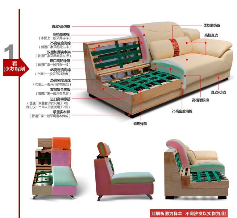 2015新品特价包邮送茶几真皮沙发简易小户型休闲皮沙发b-702#沙发