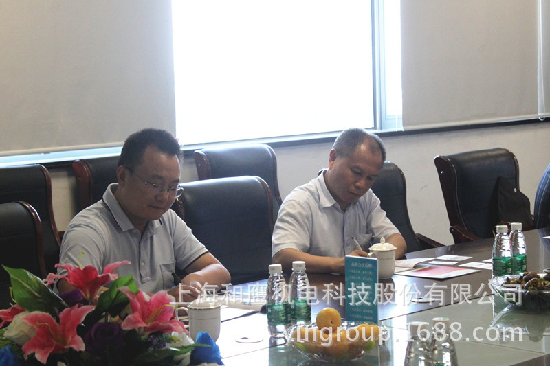 国家工信部软件司司长陈伟视察上海和鹰集团