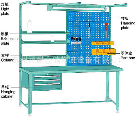 [厂家直销]苏州轻型工作台 防静电可非标定做 工厂价免费设计安装