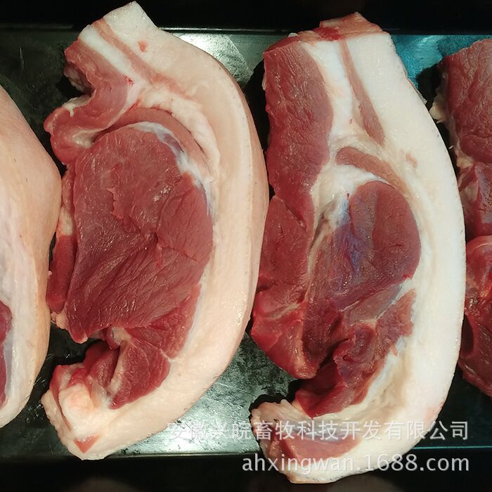 厂家供应 特产富硒土猪前夹肉批发 益悠香富硒土猪前夹肉