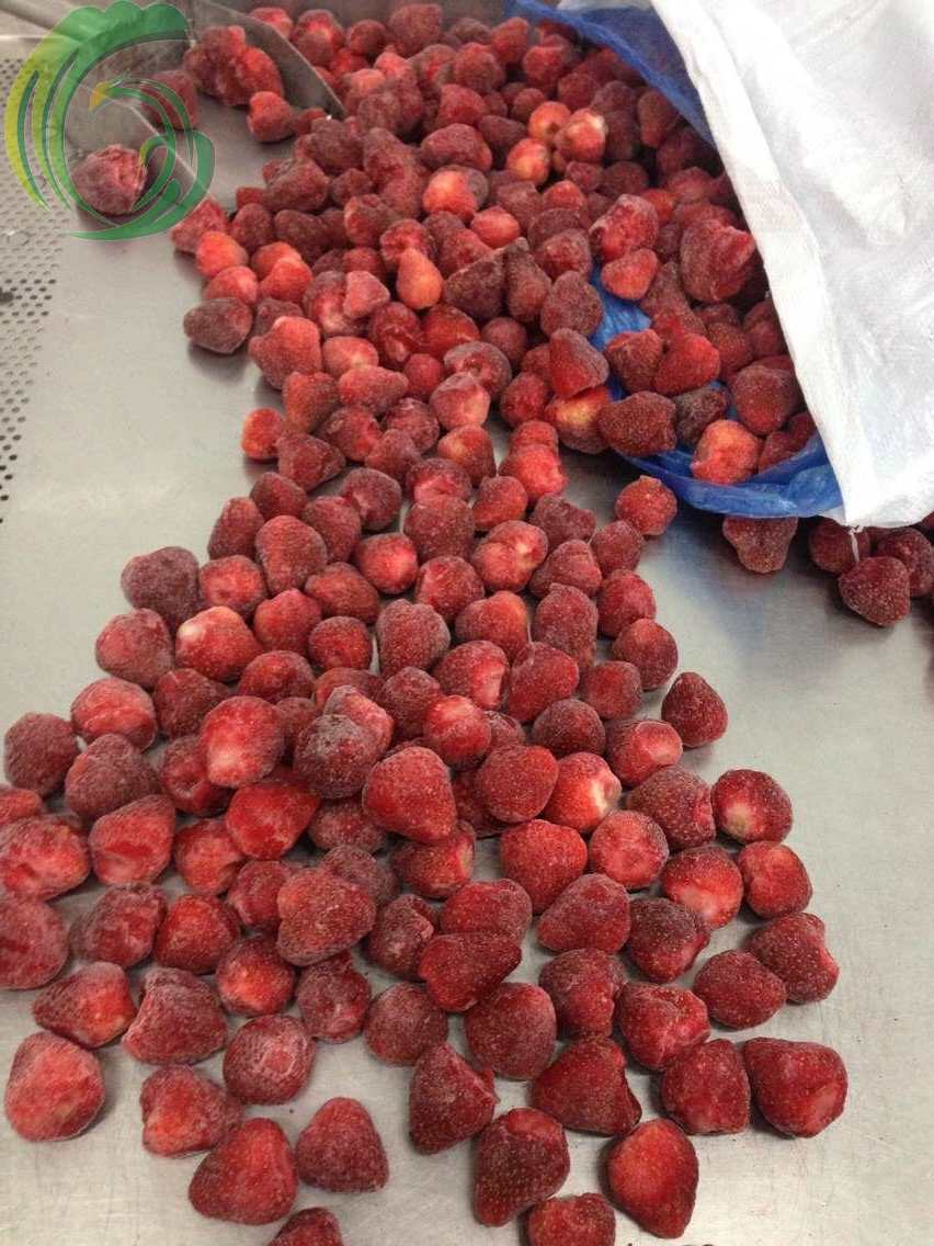 大量出售冷冻草莓A级品出口标准