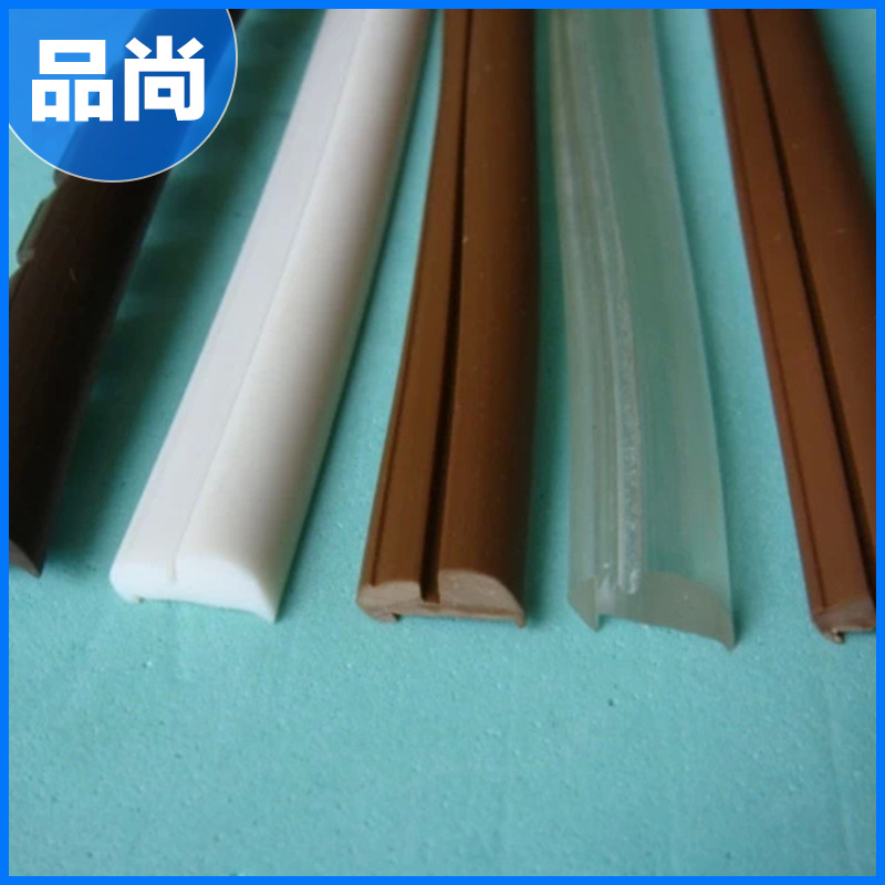 批发生产 白色防水压条 玻璃木板pvc压条 异形塑料压条 橡胶压条