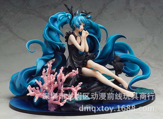 动漫前线手办玩具批发 初音未来 虚拟歌手 miku 深海少女模型