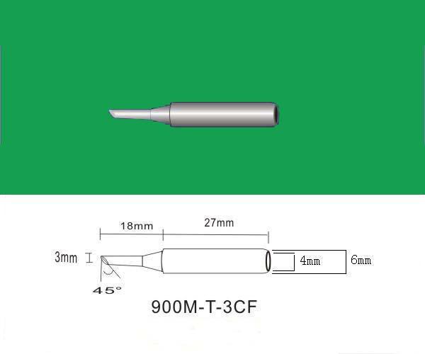 烙铁咀厂家 电烙铁头 供应环保烙铁嘴  焊咀型号 900m-t-3cf烙铁头