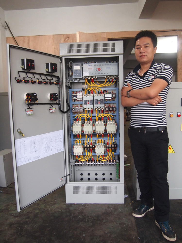 45kw 消防星三角降压启动 一用一备 一控二 双电源 星三角控制柜