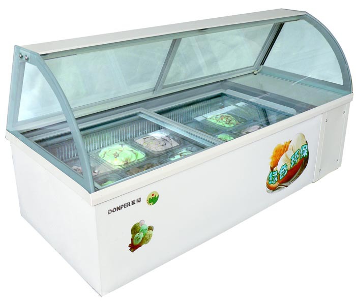 East Bay ice cream display cabinet