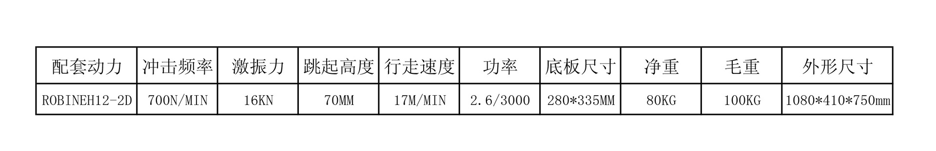冲击夯-80-1