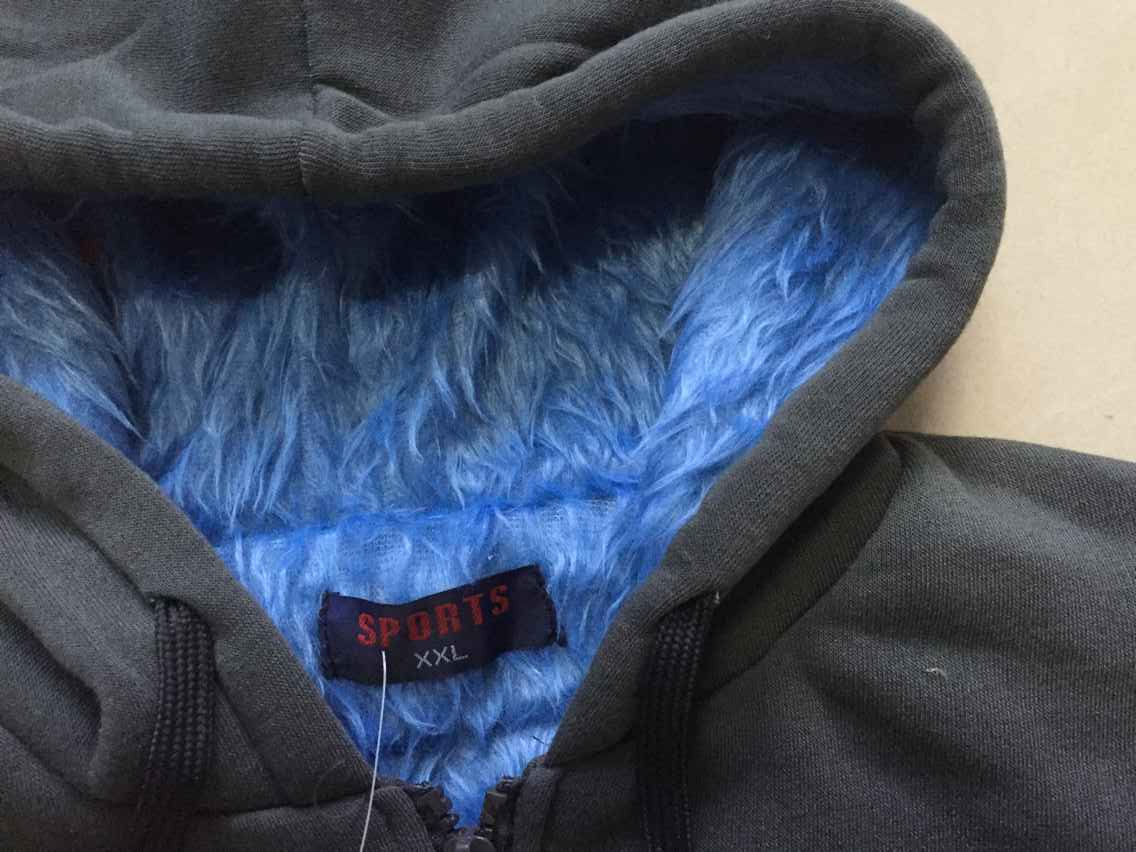 $5.73 For MEN FLEECE JACKET Closeout Sweatshirts