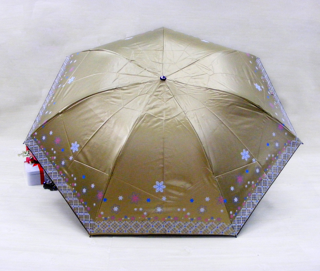 雨秀伞业 黑胶防晒铅笔伞