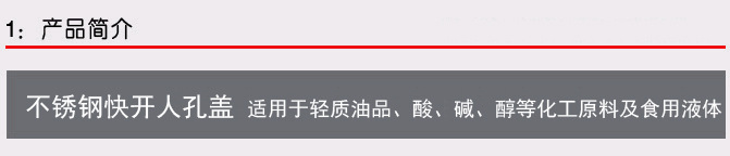 1不锈钢快开人口产品介绍标题a